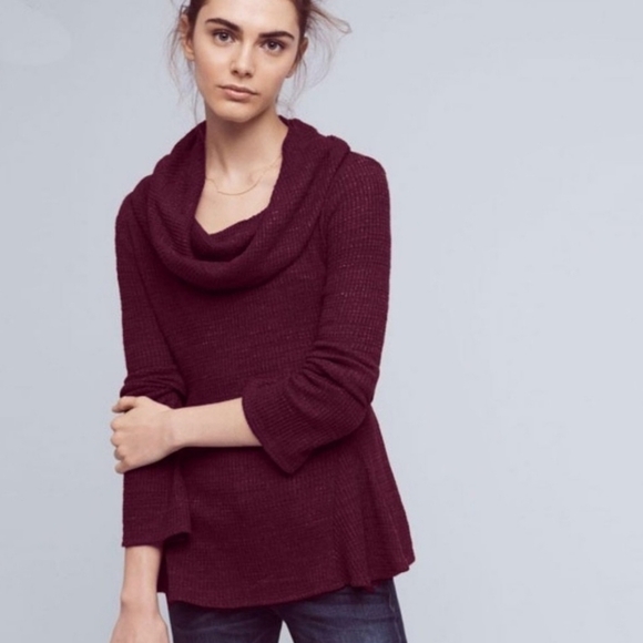 Anthropologie Maeve Cowl Neck Sweater - Picture 1 of 5
